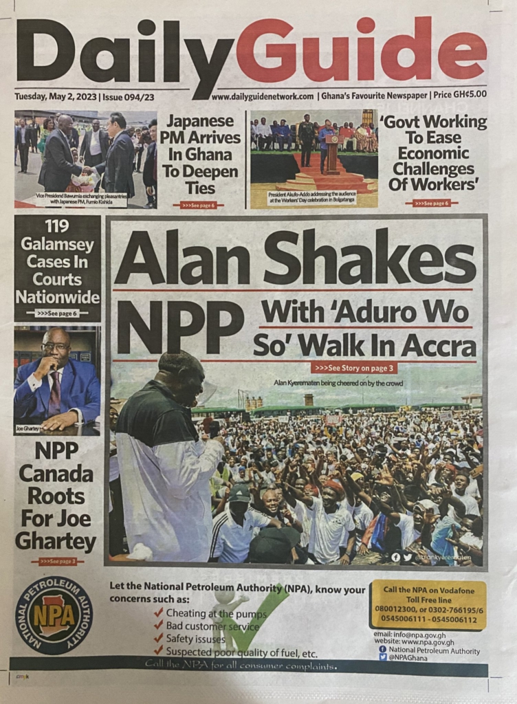 Today’s front pages: Tuesday, May 2, 2023 Today’s front pages: Tuesday, May 2, 2023