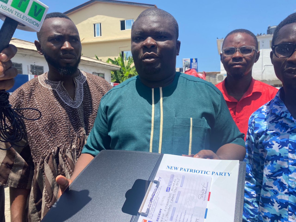 NPP Flagbearership Race: Agyarko, Kwabena Agyapong and 2 others pick nomination forms NPP Flagbearership Race: Agyarko, Kwabena Agyapong and 2 others pick nomination forms