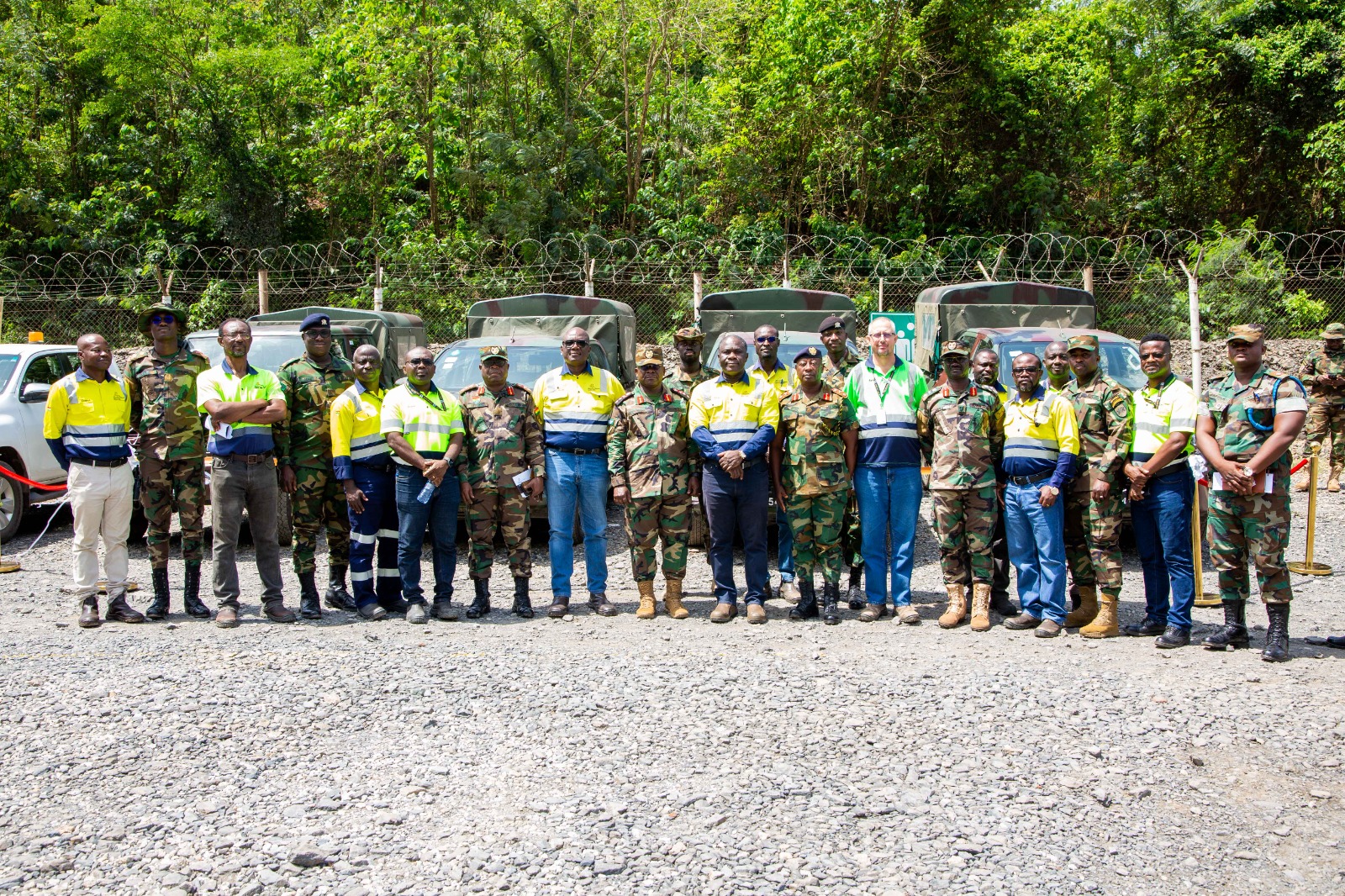 Chief of Army Staff visit Obuasi mine