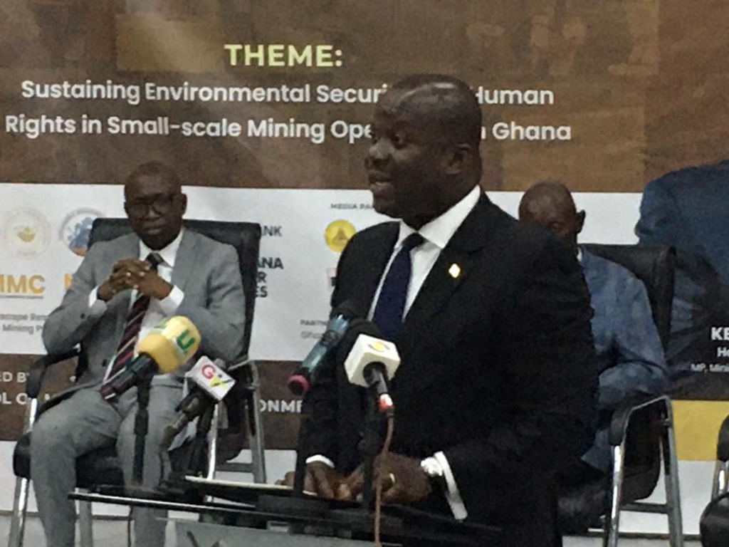 Small-scale mining fetched Ghana almost $1,200k in 2022 - Lands Minister