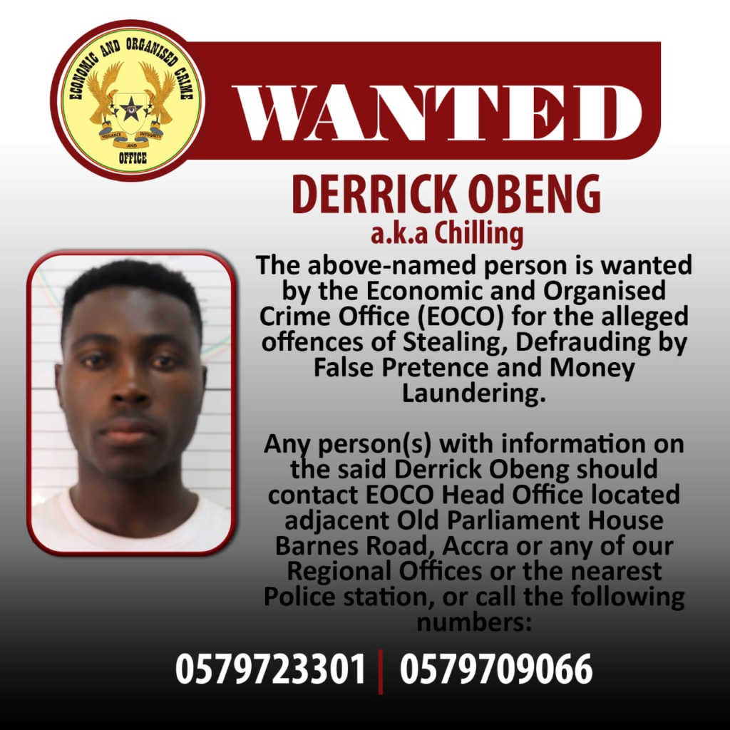 EOCO releases wanted persons list EOCO releases wanted persons list
