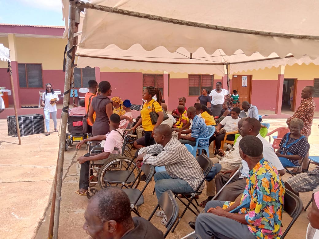 Ashanti Regional Health Directorate reaches out to PWDs on World Hypertension Day - Vimarsana News