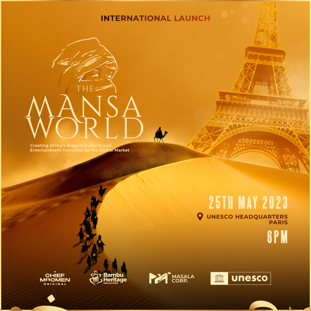 The Mansa World: Chief Moomen's play to launch at UNESCO headquarters in Paris