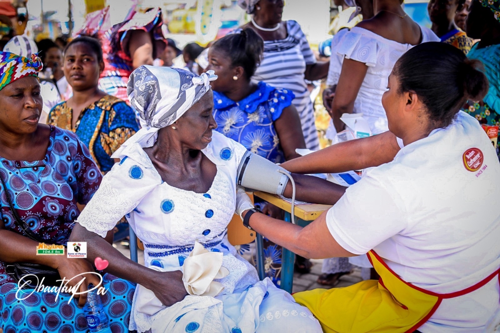 Nhyira FM treats widows, single mothers to a party on Mother's Day Nhyira FM treats widows, single mothers to a party on Mother's Day