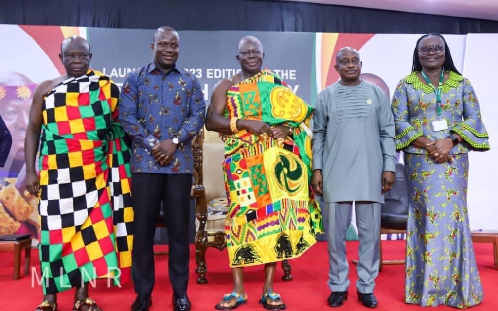Asantehene launches Green Ghana Day in Kumasi, decries effects of illegal mining