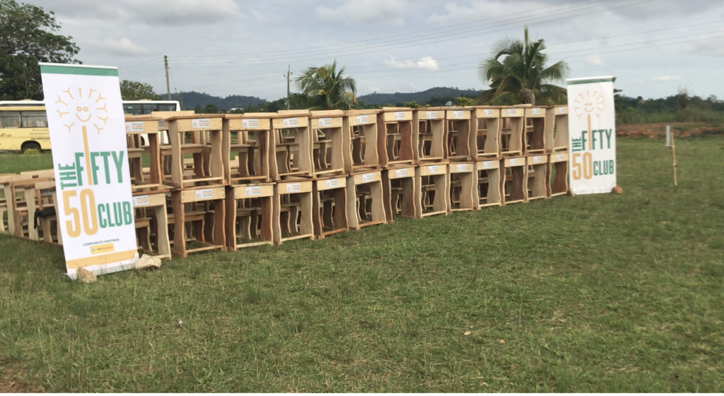 Schools Desks Crises: Asare Bediako SHS receives new desks to mitigate desks challenge 