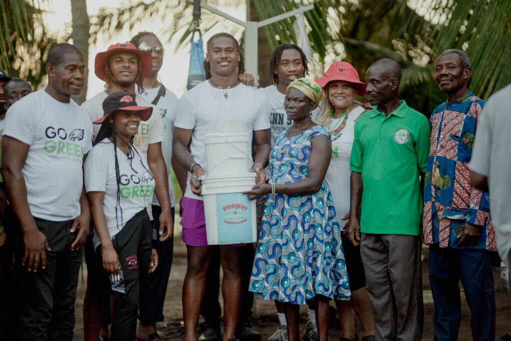 Philadelphia Eagles support Imhotep to launch stem water project in Ghana - Vimarsana News