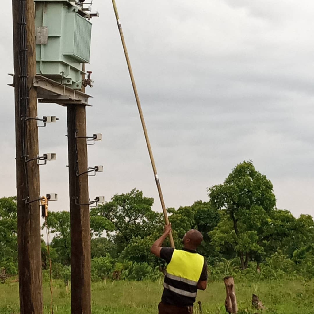 North Gonja. 3 farming communities enjoy electricity for the first time since independence