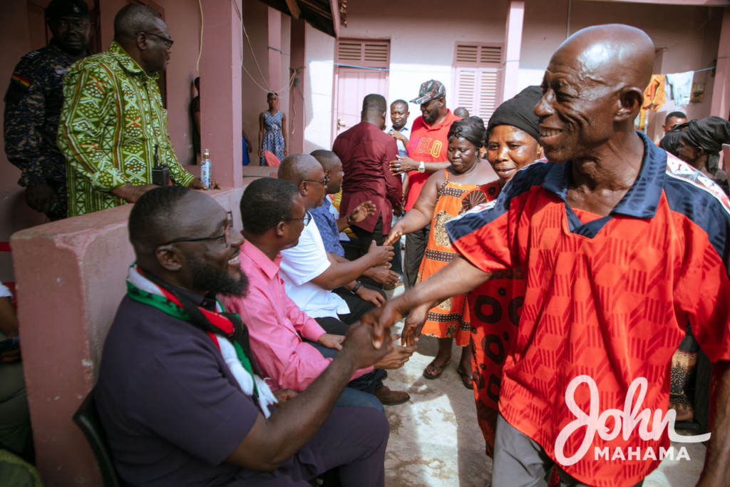 Mahama mourns with family of late Kumawu MP