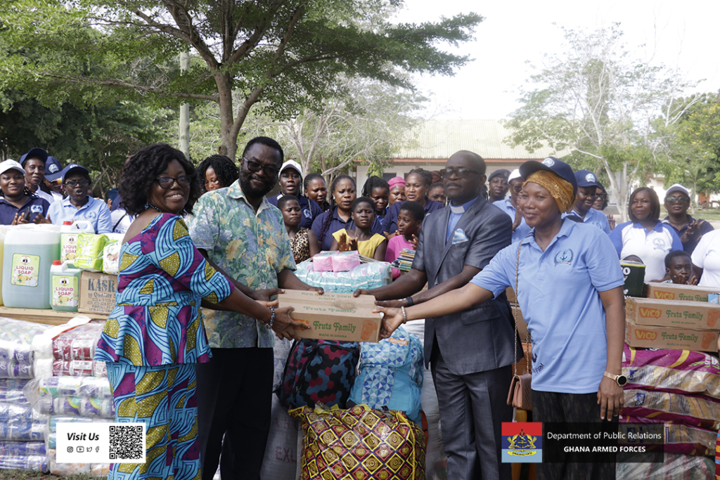 Ghana Navy and Naval Wives Association support Methodist Rafiki Satelite Village