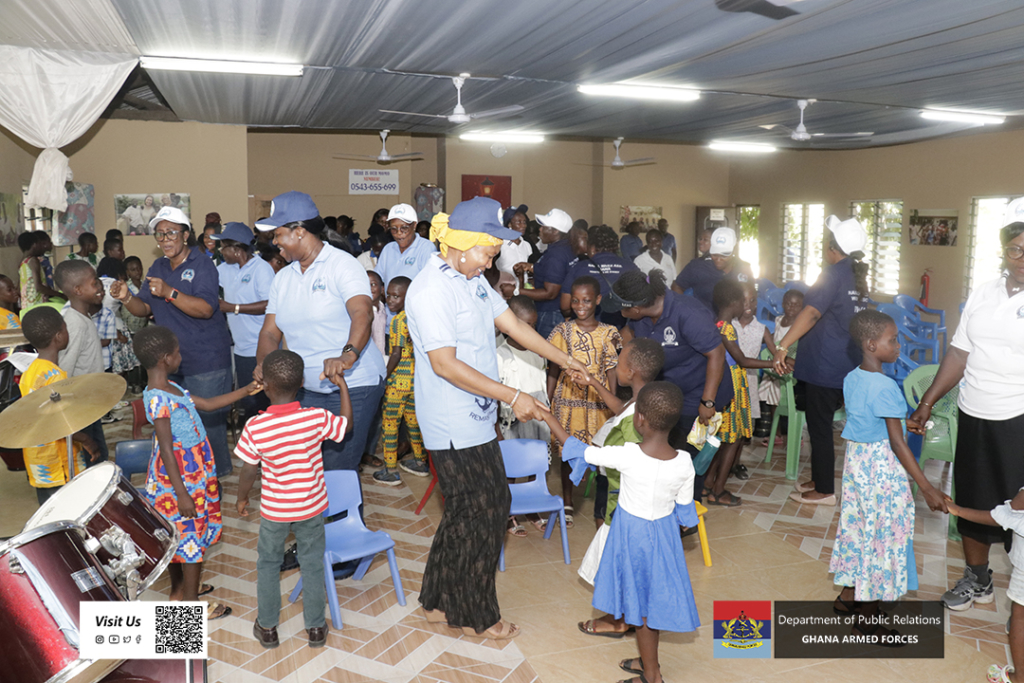 Ghana Navy and Naval Wives Association support Methodist Rafiki Satelite Village