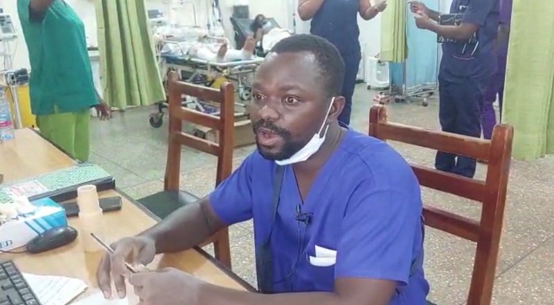 Andrews Oppong, Holy Family Hospital, Tachiman