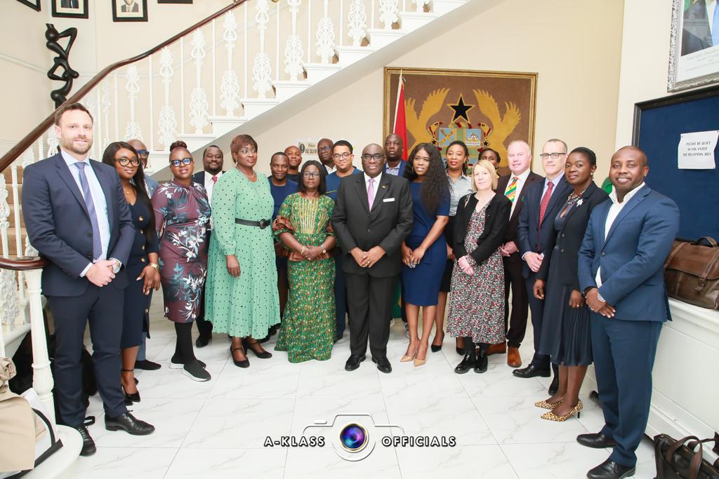 Ghana's High Commissioner to the UK confer with business leaders in London - Vimarsana News