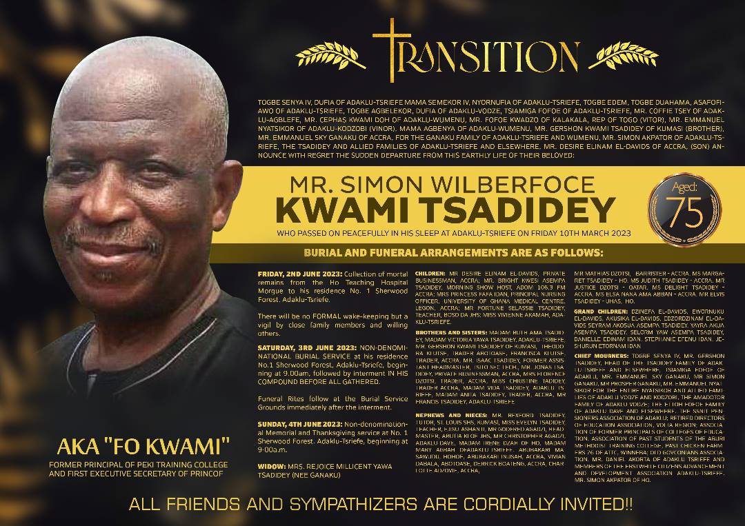 Simon Wilberforce Kwami Tsadidey