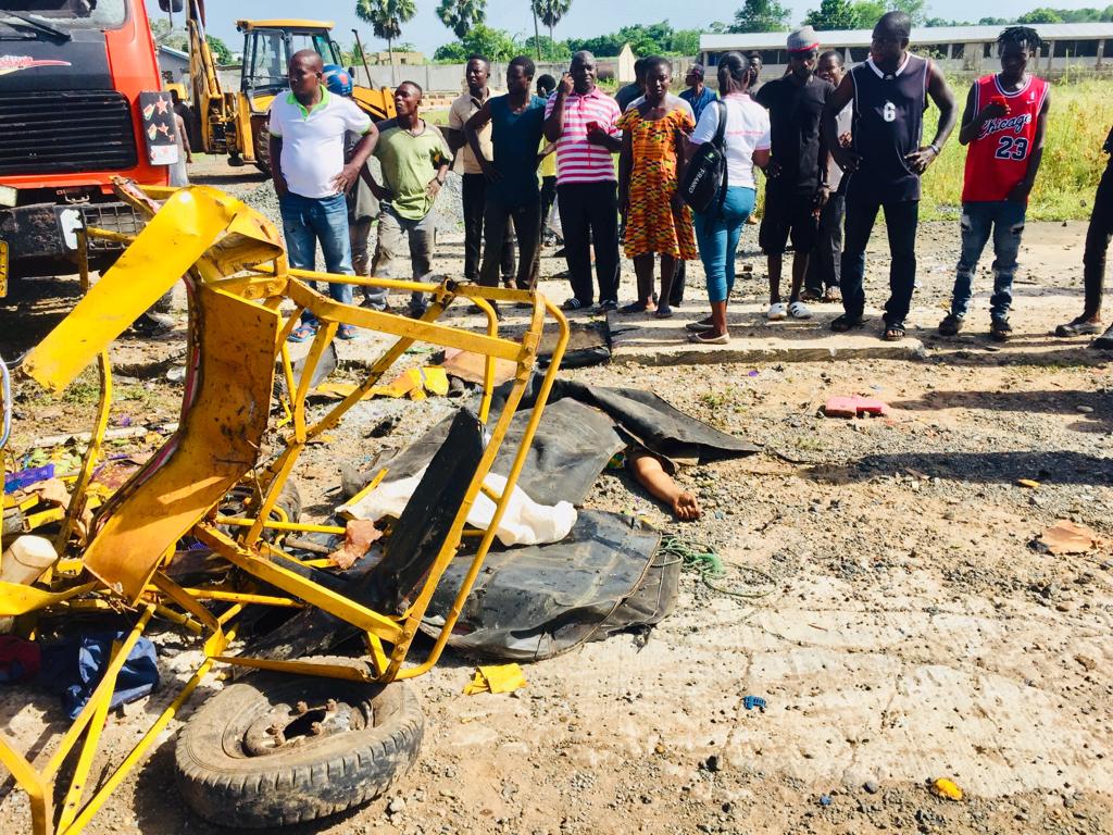 4 dead in accident at Akatsi Yaluvi-Junction on Aflao Highway