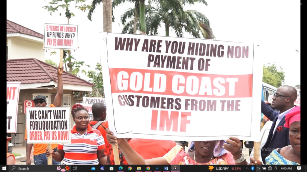 Pay our monies, our people are dying – customers of collapsed Gold Coast Fund Management Company cry