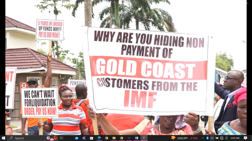 Pay our monies, our people are dying – customers of collapsed Gold Coast Fund Management Company cry Pay our monies, our people are dying – customers of collapsed Gold Coast Fund Management Company cry