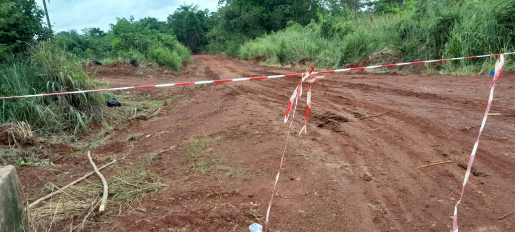 Ahafo Ano North MP cuts sod for Mfanibu, Tepa, and Pakyi roads