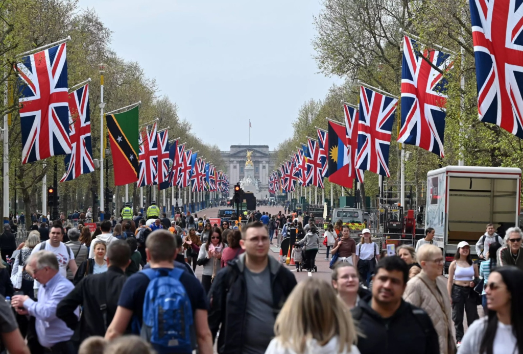 Royal superfans camp out ahead of coronation