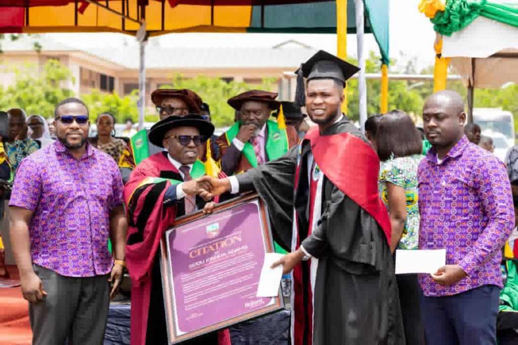 Hollard awards Best Graduating Student of The University of Natural Resource Hollard awards Best Graduating Student of The University of Natural Resource