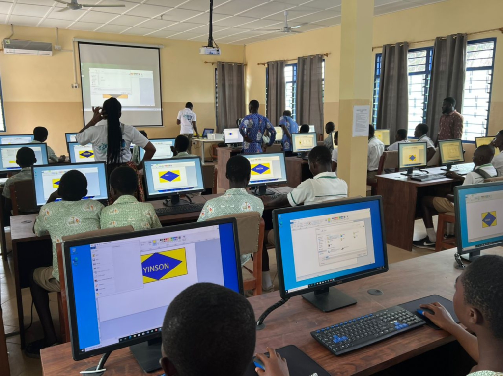 Yinson Ghana commissions new computer lab for Artur Fischer Catholic School at Apowa in Western region Yinson Ghana commissions new computer lab for Artur Fischer Catholic School at Apowa in Western region