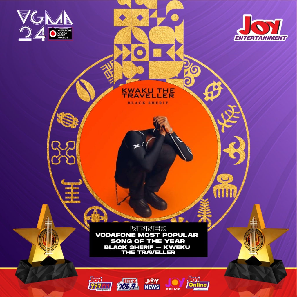 Black Sherif crowned Artiste of the Year at the 2023 VGMA