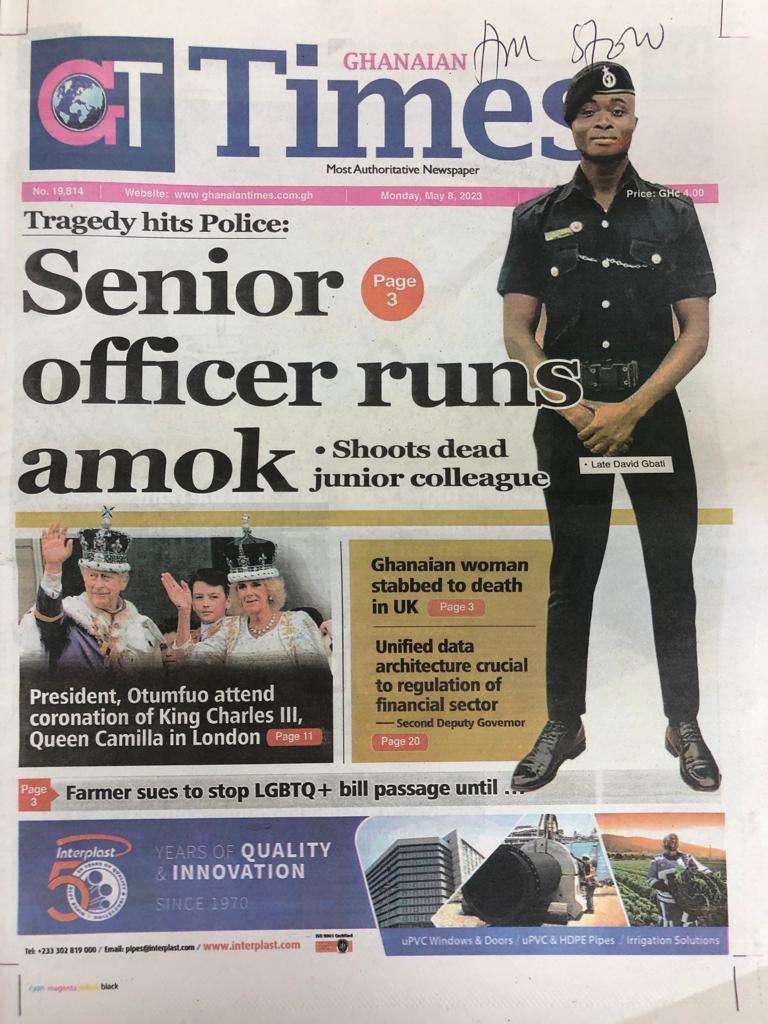 Today's front pages: Monday, May 8, 2023 Today's front pages: Monday, May 8, 2023