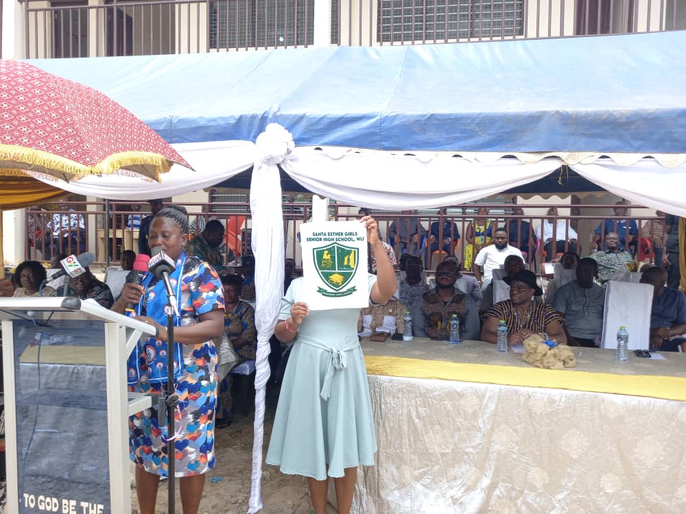 John Peter Amewu commissions girls' school in Hohoe