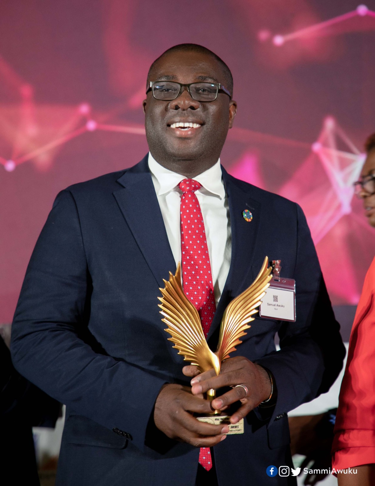 Sammi Awuku wins Overall Best Public Sector CEO at 7th Ghana CEO Summit and Expo 2 WhatsApp Image 2023 05 22 at 6.46.32 PM