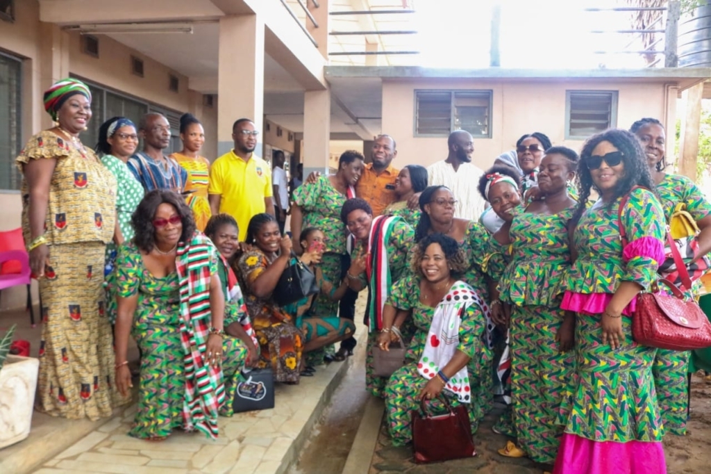 Menstrual hygiene: NDC Volta Regional Women’s Wing distributes pads to Ketasco girls Menstrual hygiene: NDC Volta Regional Women’s Wing distributes pads to Ketasco girls