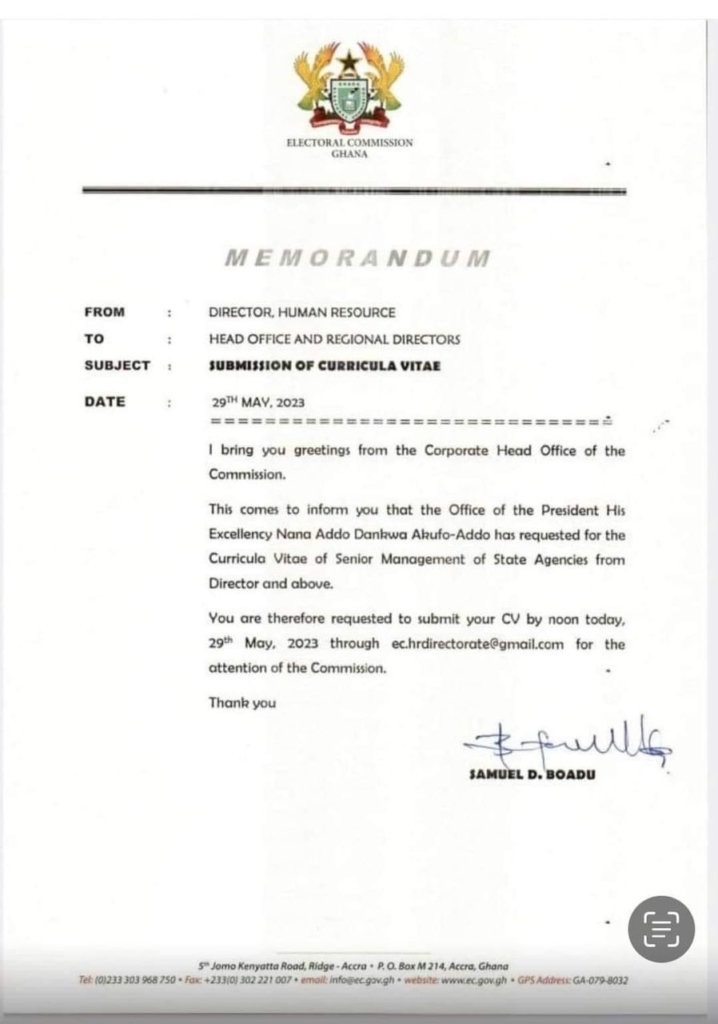 Prof Gyampo slams Akufo-Addo over presidency's request for CVs of senior EC officials Prof Gyampo slams Akufo-Addo over presidency's request for CVs of senior EC officials