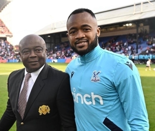 Abedi Pele watches Ayew brothers in Premier League final day clash between Crystal Palace and Nottingham Forest