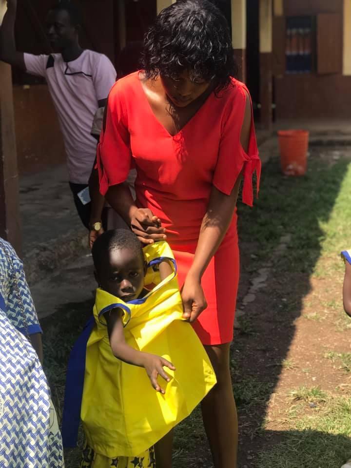 Meet Janet Asibi, a teacher who provides free uniform sewing services for students in need Meet Janet Asibi, a teacher who provides free uniform sewing services for students in need