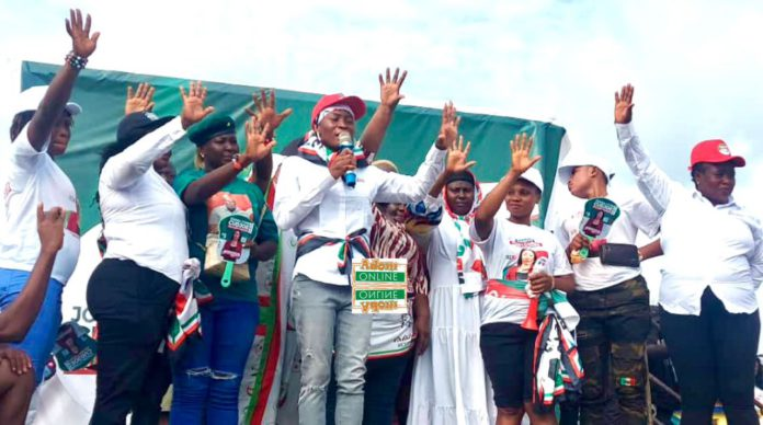 NDC Primaries: Keche Andrew’s wife, Joana Cudjoe elected Amenfi Central candidate