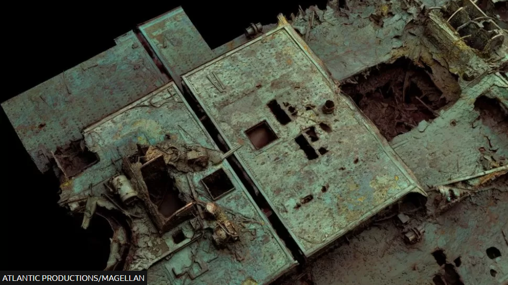 Titanic: First ever full-sized scans reveal wreck as never seen before