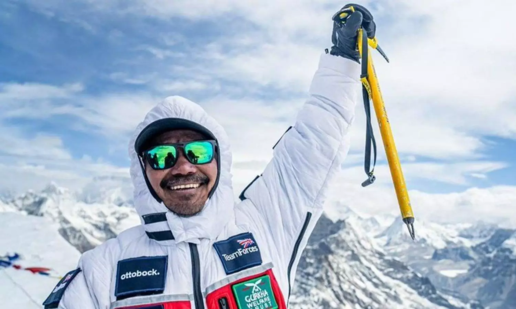Double amputee Everest climber pledges to work for benefit of people with disabilities