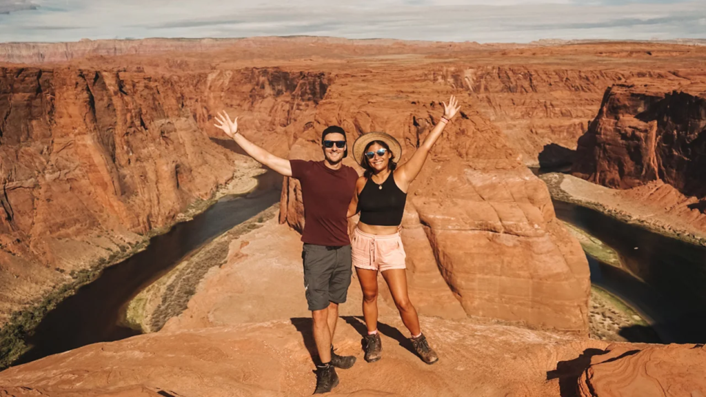 A stranger photobombed her vacation video. They’ve been together for almost a decade