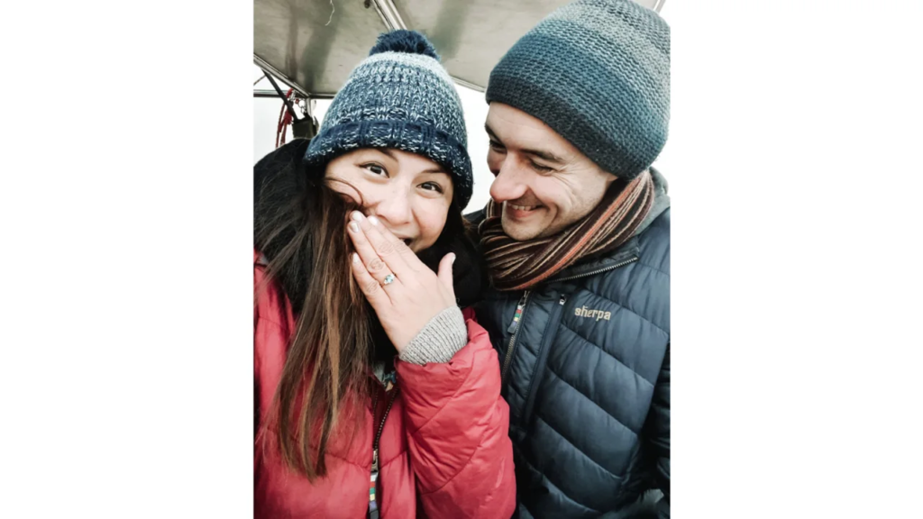 A stranger photobombed her vacation video. They’ve been together for almost a decade