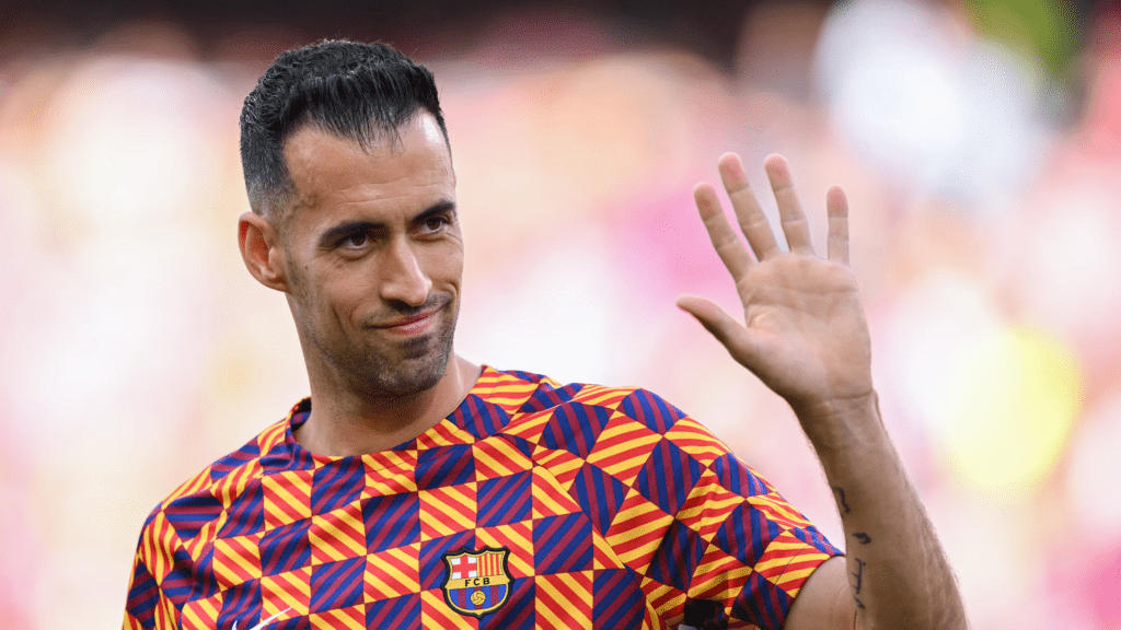 Sergio Busquets names 2 players who could replace him at Barcelona