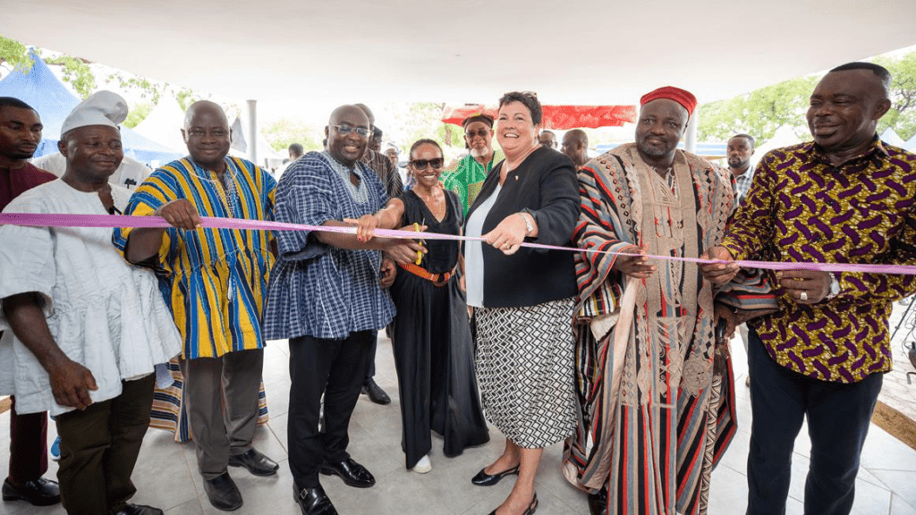 Virginia Palmer inaugurates USAID rehabilitated House of Chiefs Office in Upper East Region