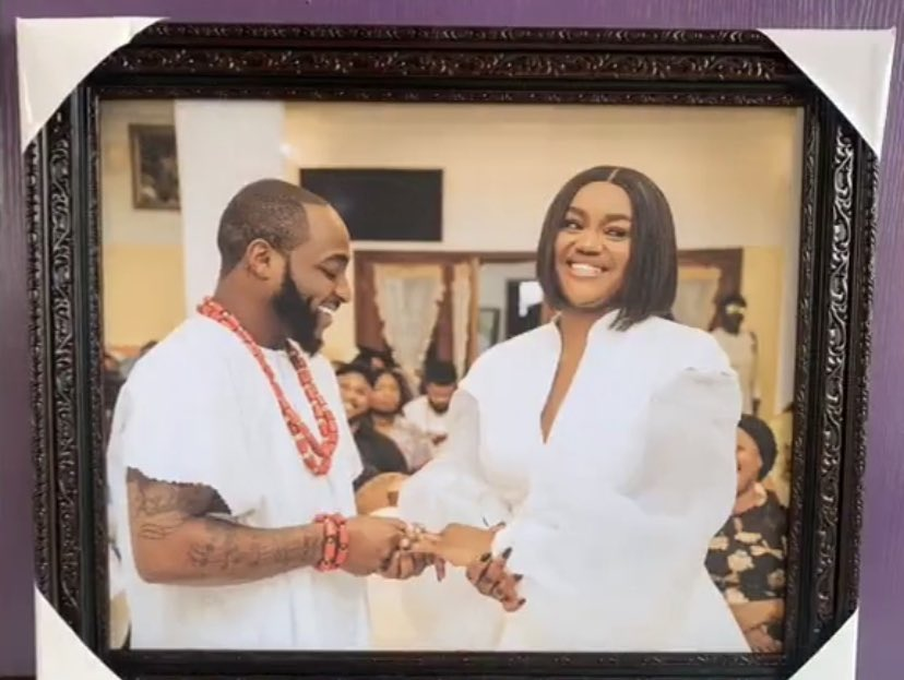 Chioma shares first pictures from wedding with Davido