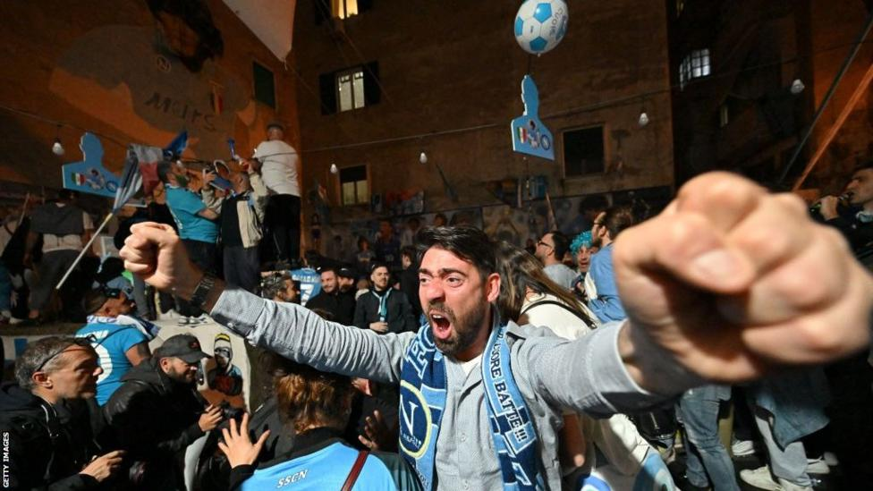 Napoli win Italian title for the first time in 33 years