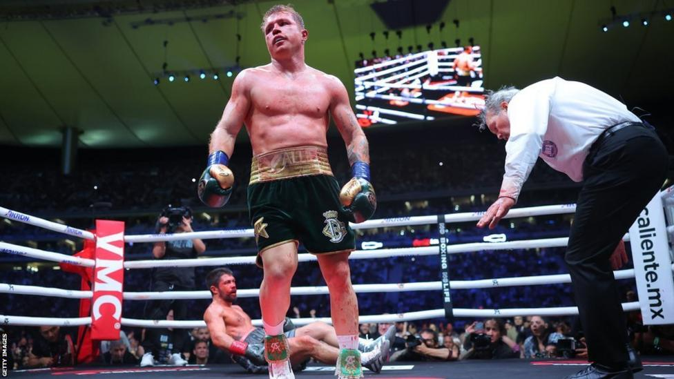 Saul 'Canelo' Alvarez dominates brave John Ryder and retains undisputed  super-middleweight crown in Mexican homecoming