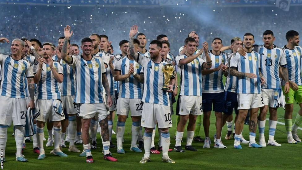 Lionel Messi, Argentina World Cup team win Laureus awards