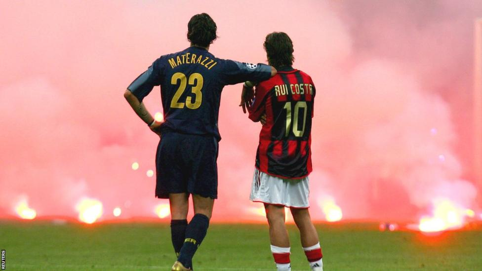 Champions League: 'Something like a war' - Inter & AC Milan's 2005 quarter-final battle