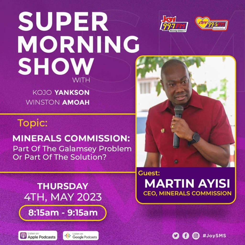 Thursday on SMS: Is the Minerals Commission part of the Galamsey problem or solution? Thursday on SMS: Is the Minerals Commission part of the Galamsey problem or solution?