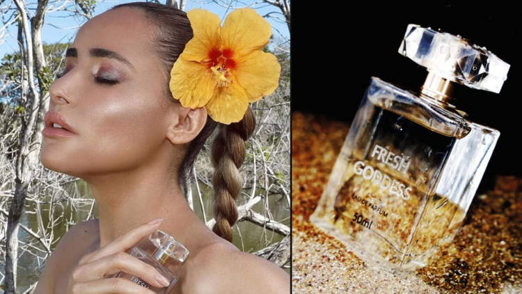 Brazilian model launches perfume laced with her own sweat