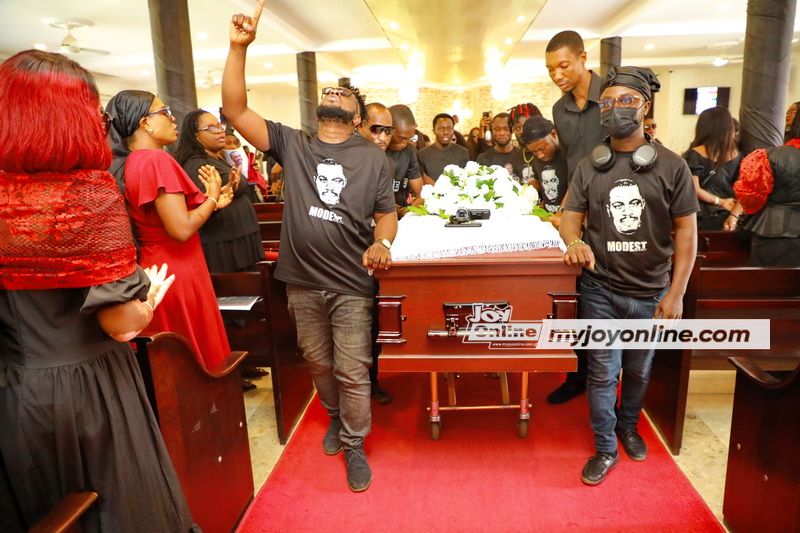 Multimedia Group's Head of Camera Modestus Zame buried