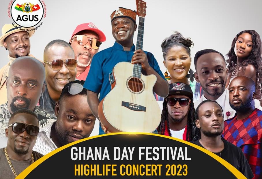 Adani Best, Epoxide und andere für das Ghana Day Festival in der Schweiz