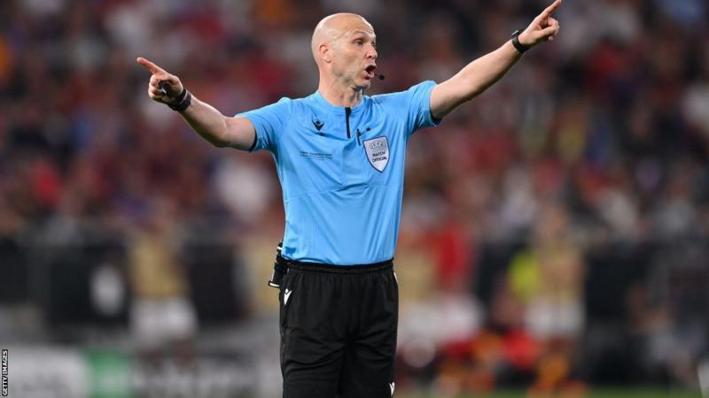 Referees’ body PGMOL condemns abuse directed at Europa League final referee 2 Anthony Taylor booked 13 players during the ill tempered Europa League final